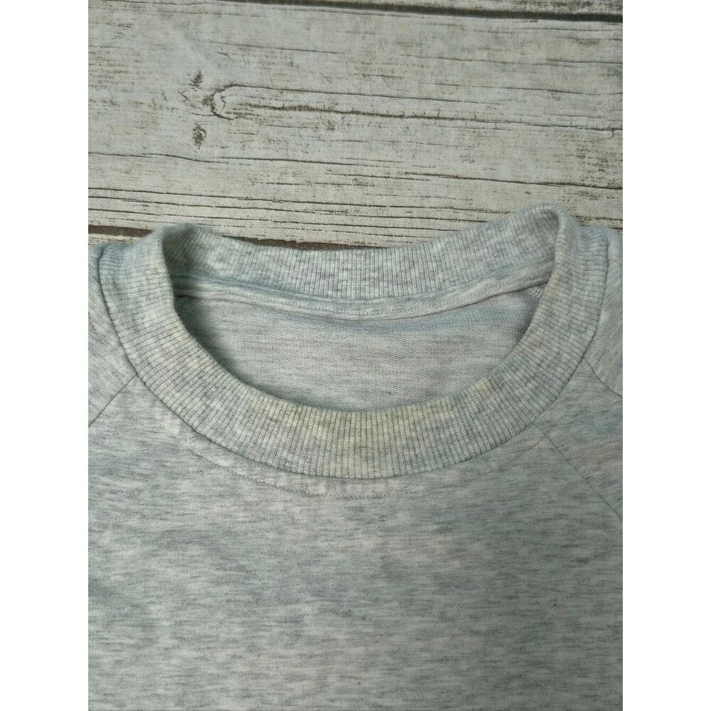 Lululemon Scuba Crew Sweater Light Grey Women Size 8